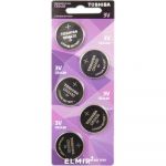 Baterie litiu Toshiba CR2430 PW, 3 V, 5 buc/blister