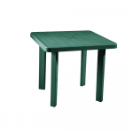 Masa patrata pentru gradina Garden, plastic, 80 x 80 x 70 cm, verde