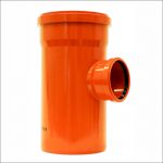 Ramificatie canalizare exterioara PVC Valplast, 87 grade, diametru 125 / 110 mm
