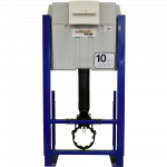Rezervor wc incastrat Wirquin, cadru otel, 3/6L, 50 x 95.8 x 22 cm