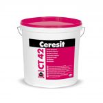 Vopsea acrilica exterior Ceresit CT 42, alb, 15 l