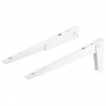 Balama pentru masa rabatabila, material metalic, alb, 50 x 300 mm