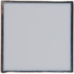 Buton cu insertie Arma BR 172, metal, 25 x 32 mm, crom - alb