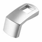 Buton LBH006, zamac, 23 x 46 x 23 mm, crom mat