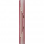 Brau faianta bordo, Kai Ceramics Sorel Bordo Lux, lucios, 6 x 40 cm