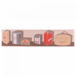 Brau faianta Canvas, 6,5 x 25,2 cm