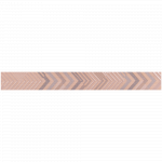 Brau faianta crem Texture Zig Zag, 5 x 40,2 cm