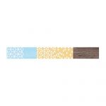 Brau faianta multicolor, Cesarom Nordic Wood, lucios, 5 x 40,2 cm