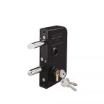 Broasca metalica Comunello, pentru porti, negru, 50 mm