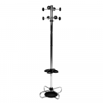 Cuier pom Monte 1C, otel cromat, crom, 174 x 55 cm