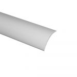 Profil de trecere autoadeziv, A03, argintiu, 30 mm, 0,93 m
