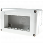 Carcasa montaj aparent Gewiss GW27004, 4 module, IP40, 132 x 82 x 45 mm