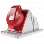 Priza industriala aplicata Gewiss GW62493, 3P+N+E 32 A, 380-415V, 6H, IP44