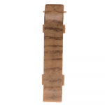 Set element de imbinare plinta parchet Set, castan cenusiu 6004, PVC, 52 x 22.5 mm, 5 bucati/set