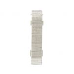 Set element de imbinare plinta parchet Set, gri mercur 10456, PVC, 52 x 22.5 mm, 5 bucati/set