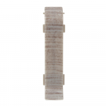 Set element de imbinare plinta parchet Set, gri Minerva, PVC, 52 x 22.5 mm, 5 bucati/set