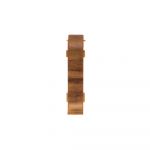 Set element de imbinare plinta parchet Set, nuc inchis (5B) 40, PVC, 52 x 22.5 mm, 5 bucati/set