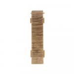 Set element de imbinare plinta parchet Set, stejar elegant, PVC, 52 x 22.5 mm, 5 bucati/set