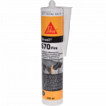 Sigilant pentru rosturi, alb, Sikasil®-670 Fire, interior/exterior, 300 ml