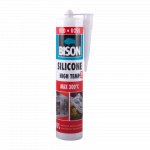 Silicon rezistent la temperatura Bison rosu 280 ml