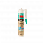 Silicon sanitar Akfix 100 S, 280 ml, alb