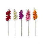 Orhidee artificiala engros la fir ,100 cm, diverse culori