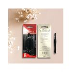 Penseta pentru sprancene din metal neagra en-gross