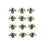 Set En-gros 12 Brose Martisor marime mica, 3.5cm, Albinuta Gingasa