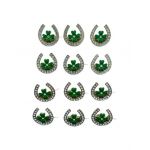 Set En-gros 12 Brose Martisor marime mica, 3.5cm, Potcoava Norocoasa