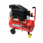 Compresor Raider 102103, 1500 W, 8 bar, 24 l