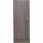 Dulap pentru organizarea si depozitarea hainelor, 40 x 28 x 106 cm, sonoma