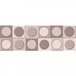Faianta pentru interior, bej, MAVI, model geometric, G1 21 x 63 cm