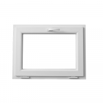 Fereastra PVC, 5 camere, alb, 75 x 55 cm