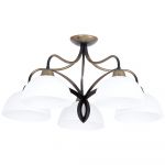 Lustra Cera, 5 x E27, 60W, alb