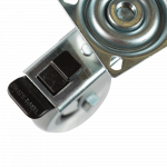 Rola pivotanta cu placa si frana, 75 x 24 mm, 55 kg
