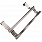 Suport pentru prosop, inox, 21 x 10 x 10 cm, 2 bare