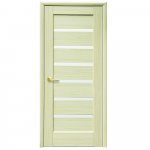 Usa interior celulara cu geam New Style Nostra Linneya, reversibila, MDF, frasin, toc fix, 200 x 70 x 4 cm
