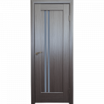 Usa interior celulara Nostra Dellita, reversibila, MDF, gri, toc fix, 200 x 70 x 4 cm