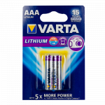 Baterii Varta Hi-Tech, lithium, AAA, 2 buc
