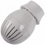 Cap termostatic, alama + polipropilena, gri, 80 x 45 mm