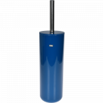 Perie WC MSV Inagua, plastic, albastru, 9.3 x 35.5 cm