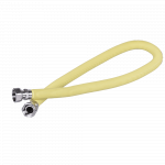 Racord de gaz Italflexigas, FF, inox, galben, flexibil, extensibil, 1/2 inch, 100 – 200 cm