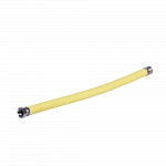 Racord de gaz Italflexigas, MF, inox, galben, flexibil, extensibil, 3/4 inch, 50 – 100 cm