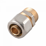 Racord pentru teava multistrat, alama, filet exterior, 16 mm x 1/2 inch
