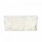 Set 3 stele decorative de Craciun, polistiren, 13cm