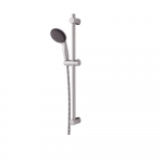 Set de dus Grohe Vitalio Start, cu sistem anti-calcar, crom, bara perete 60 cm, 2 jeturi, furtun 175 cm