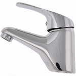 Baterie pentru lavoar Reecomer Whale, alama sanitara, pipa fixa,15 cm