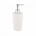 Dispenser sapun lichid Tatay Ronda, ceramica, alb, 13 cm