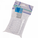 Inele perdea dus, transparent, 12 buc