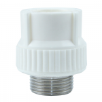 Mufa PPR 32 mm Vesbo, 1, filet exterior, alb